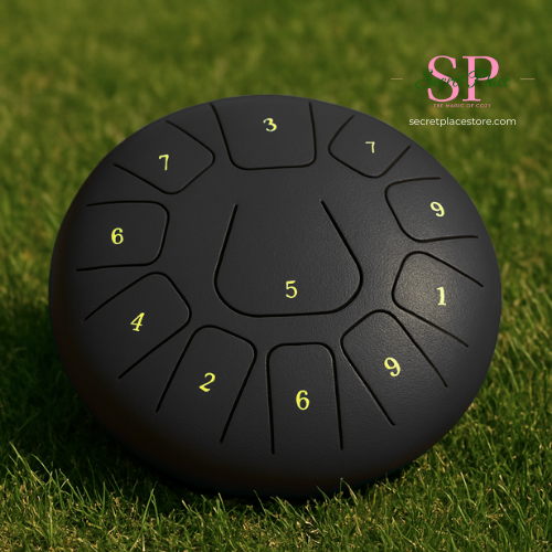 Rain Drum | Chacra Tongue Drum 8 Inch 11 Tone