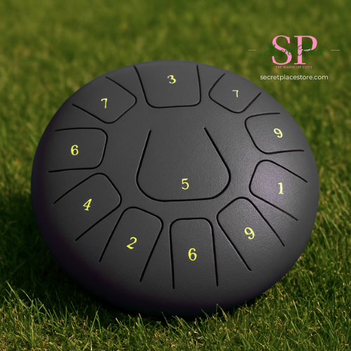 Rain Drum | Chacra Tongue Drum 8 Inch 11 Tone