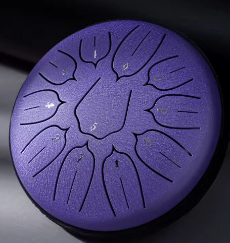 Rain Drum | Chacra Tongue Drum 6 Inch 11 Tone