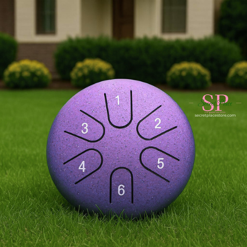 Rain Drum | Chacra Tongue Drum 3 Inch 6 Tone