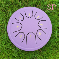 Rain Drum | Chacra Tongue Drum 4.5 Inch 8 Tone