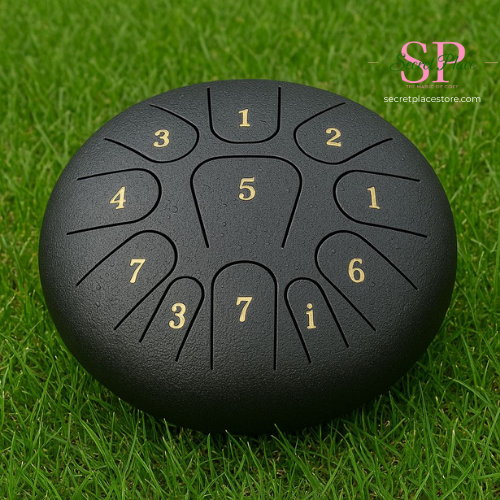 Rain Drum | Chacra Tongue Drum 6 Inch 11 Tone