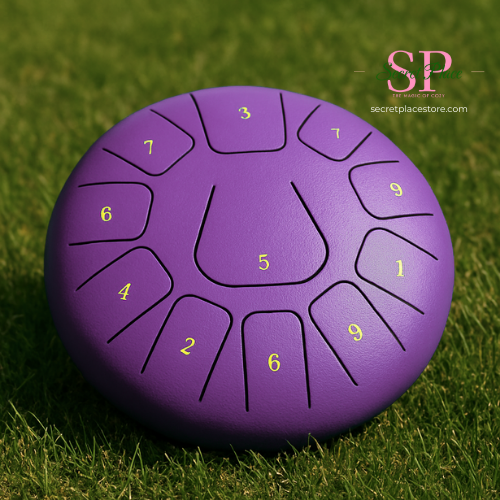 Rain Drum | Chacra Tongue Drum 8 Inch 11 Tone