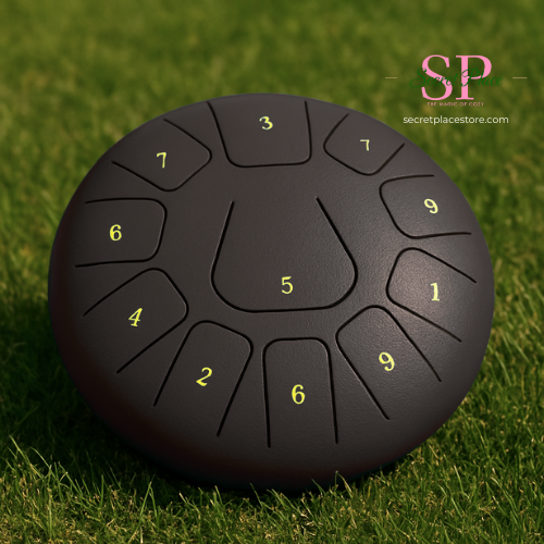 Rain Drum | Chacra Tongue Drum 8 Inch 11 Tone