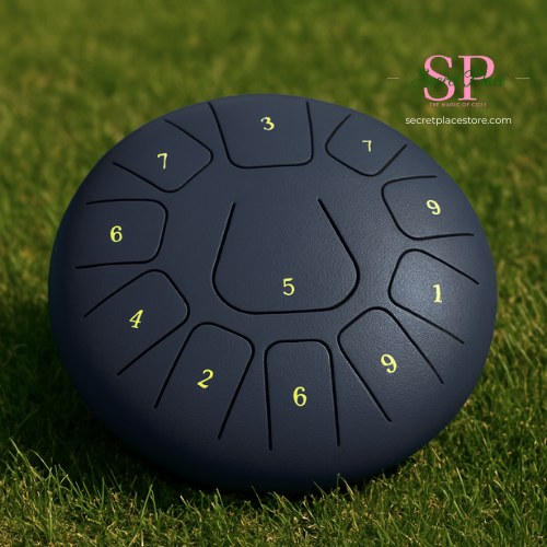 Rain Drum | Chacra Tongue Drum 8 Inch 11 Tone