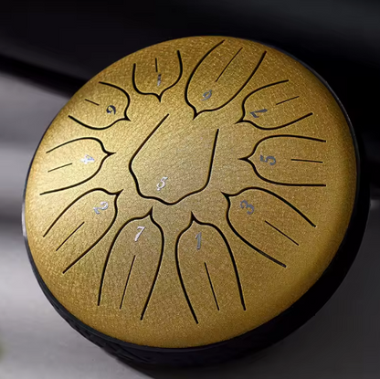 Rain Drum | Chacra Tongue Drum 6 Inch 11 Tone