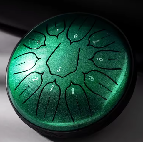 Rain Drum | Chacra Tongue Drum 6 Inch 11 Tone