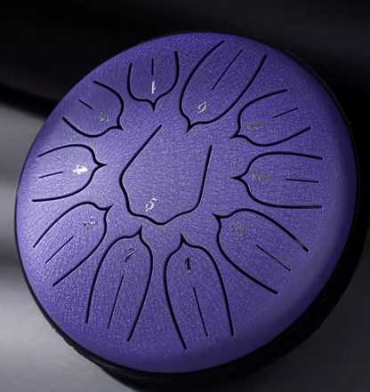 Rain Drum | Chacra Tongue Drum 6 Inch 11 Tone