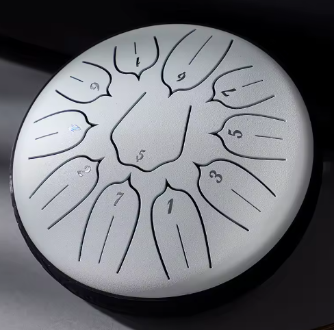 Rain Drum | Chacra Tongue Drum 6 Inch 11 Tone