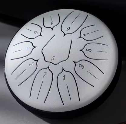 Rain Drum | Chacra Tongue Drum 6 Inch 11 Tone