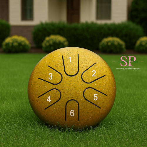 Rain Drum | Chacra Tongue Drum 3 Inch 6 Tone