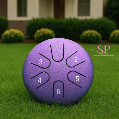 Rain Drum | Chacra Tongue Drum 3 Inch 6 Tone