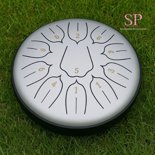 Rain Drum | Chacra Tongue Drum 6 Inch 11 Tone