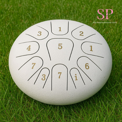 Rain Drum | Chacra Tongue Drum 6 Inch 11 Tone