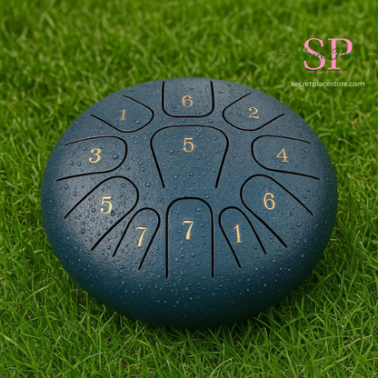 Rain Drum | Chacra Tongue Drum 6 Inch 11 Tone